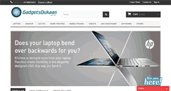 Desktop Screenshot of gadgetsdukaan.com